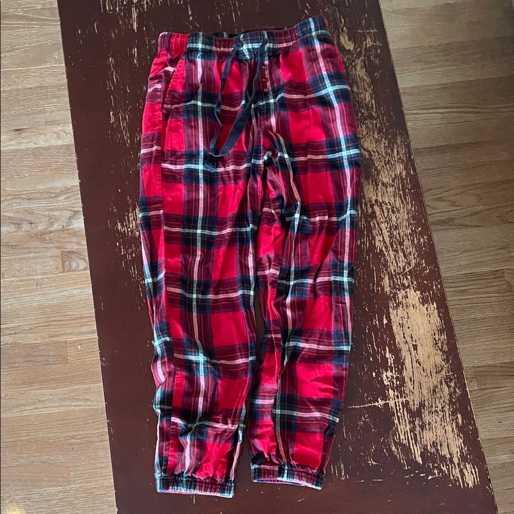 Women’s Target Stars Above Red Plaid Pants size XS